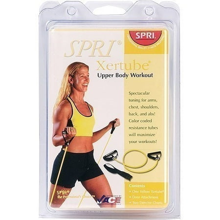 Spri Es499r Xertube Resistance Band With Door Attachment And