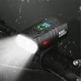 thumbnail image 1 of Juego de luces para bicicleta de aleación de aluminio | Luces delanteras y traseras recargables por USB | Modos de luz alta/baja e intermitente | Luces de seguridad para ciclismo, resistentes a la, 1 of 6