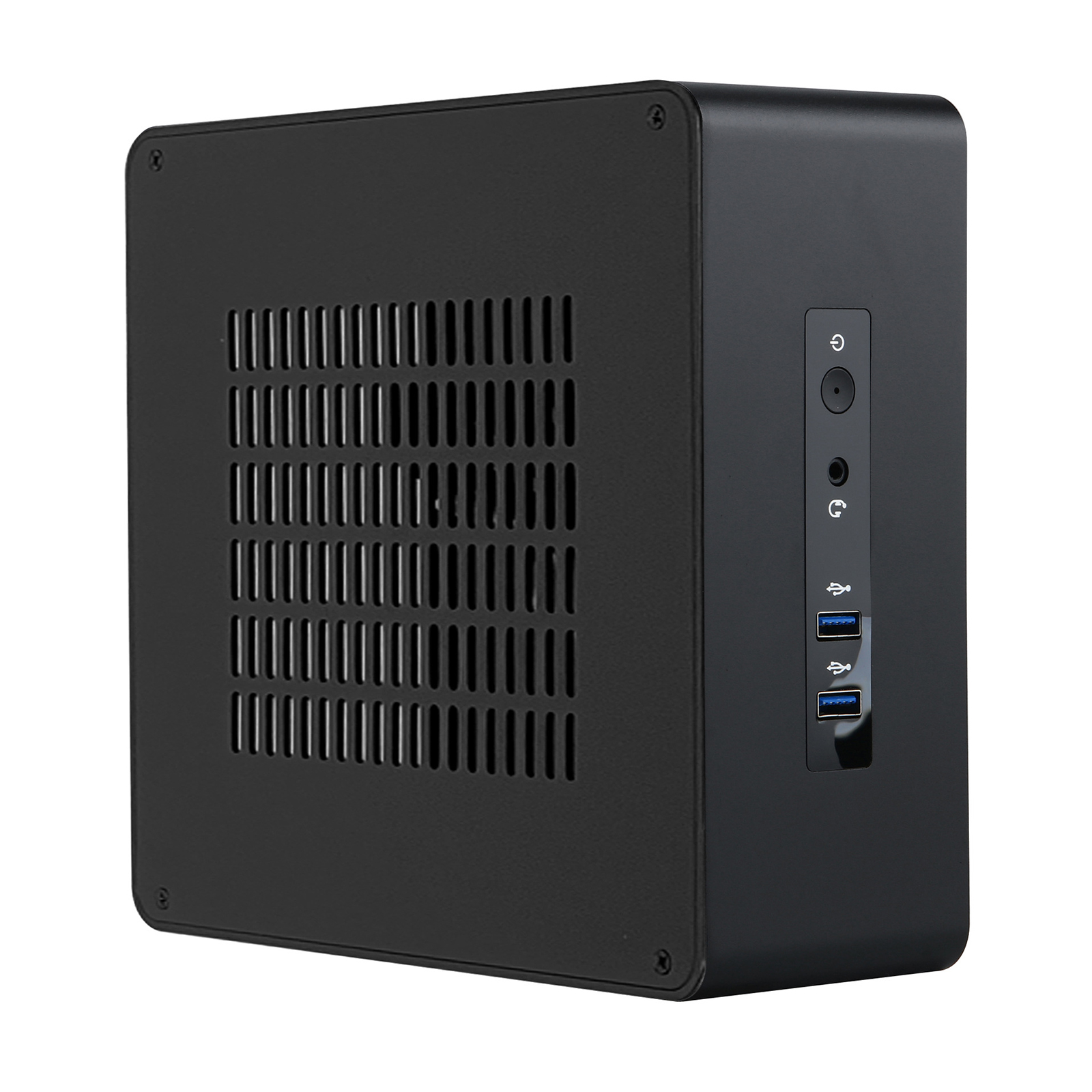TA80 Small Desktop Case Small ITX Chassis HTPC PC Case Support 2.5inch Hard Disks Space Efficiency Cooling