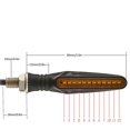 thumbnail image 3 of Dww-4pcs-motorcycle Running Turn Signal Lights Led Avec E-mark Single Row 335 Side Illuminated, 3 of 4