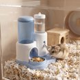 thumbnail image 4 of Juego de alimentación y bebida para hámster con recipiente de comida de 260 ml y botella de agua de 80 ml, de plástico, multicolor, accesorio para jaula de mascotas pequeñas., 4 of 9