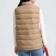 thumbnail image 5 of WOYY Boys Girls Lightweight Padded Vest Outerwear Sleeveless Jacket for Kid, Sizes 8-9, 5 of 6