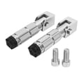 thumbnail image 2 of Reposapiés plegables para motocicleta M8, antideslizantes, de aleación de aluminio, universales, para bicicletas, ATV, UTV, Go Kart, 2 uds., 2 of 8