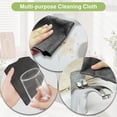thumbnail image 4 of 5/10/20PCS Thickened Magic Cleaning Cloth, Reusable Microfiber Streak Free Cleaning Rags for Glass Windows Mirrors Cars Kitchen Home Use, 4 of 7