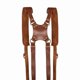 thumbnail image 3 of (brown) Camera strap for photographers, adjustable neck and shoulder strap for film, DSLR SLR camera, 3 of 5