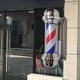 thumbnail image 3 of Letrero de tienda de peluquería a prueba de agua, montado en la pared giratoria, raya, lámpara de poste de barbero para salón de belleza, barbería int, 3 of 8