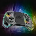 thumbnail image 3 of Bluetooth game controller with colored lights, left and right handles, NS game controller, joycon controller with wake-up function, 3 of 13