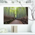 thumbnail image 1 of Arashiyama Bamboo Path Japan - Forest Canvas Wall Art Print, 1 of 3