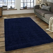 Solid Area Rugs Allstar Modern Contemporary Denim High Pile Posh And Gy Solid Area Rug 7 9