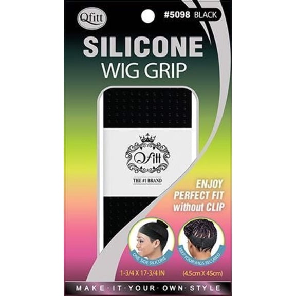 Qfitt - Silicone Elastic Wig Grip Black