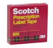 Scotch Prescription Lable Tape 72 Yd, 800 Size, 1 Ea
