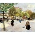 thumbnail image 3 of Abel-Truchet, Louis 17x15 Black Modern Framed Museum Art Print Titled - Boulevard de Clichy, 3 of 5