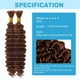 thumbnail image 2 of Cabello trenzado SOYI HAIR Deep Water Wave, 100 g, 56 cm, marrón, 2 of 6