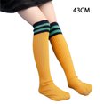 thumbnail image 4 of Qarigey Calcetines de tubo medio Algodón puro Forro cómodo Gran elasticidad Medias lindas Diseño de rayas Absorbente de sudor para niños Medias Tipo 43 Qarigey AP009517-43, 4 of 6