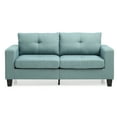 thumbnail image 4 of Glory Furniture Newbury Twill Fabric Modular Sofa in Teal, 4 of 6