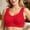 Red, variant on Njagoc3 Wireless Bras for Women Beautiful Back Lace Side Support Lifting Adjustable Everyday Bra