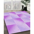 thumbnail image 2 of Ahgly Company Indoor Rectangle Patterned Heliotrope Purple Area Rugs, 2' x 3', 2 of 6