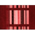 thumbnail image 1 of Ahgly Company Indoor Rectangle Abstract Red Contemporary Area Rugs, 8' x 10', 1 of 4