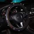 thumbnail image 3 of Colorful Bling Bling Crystal Diamond Rhinestones Steering Wheel Cover, 3 of 4