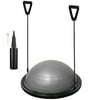 "22.8""/58cm Yoga Balance Ball w/ 2 Elastic Strings Fitness Strength Exercise Ball Balance Trainer"