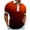 Red, variant on Mens Plus Size Shirts Clearance Men's 3D Printed Lapel Half Zip Athleisure Short Sleeve T-Shirt