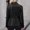 Black, variant on Black Women's Softshell Jacket Leather Jacket Women V Neck with Hood Fleece Lined Warm Lightweight Waterproof Insulated Windbreaker S