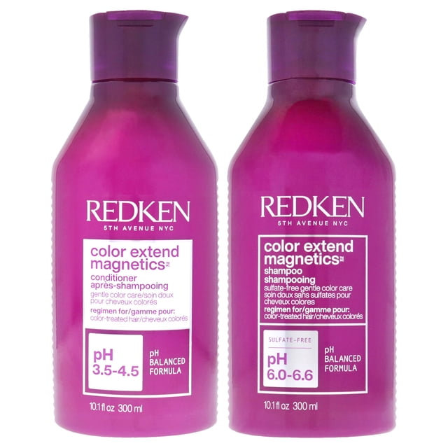 Champú Redken 10.1 oz Acondicionador 10.1 oz Color Extend Magnetics Kit 2 Pc