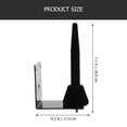 thumbnail image 2 of WEUVEB Flute Clarinet Holder Space Saving Iron Storage Holder Musicians Music Room 17X2.4In 1Set, 2 of 3