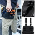 thumbnail image 4 of Tool Bag for Leg, Leg Pocket Pouch, Tool Holder for Electrician, DIY, Automotive, Craftsman, 4 of 7