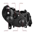 thumbnail image 3 of DNA Motoring For 14-22 Ram Promaster 1500 2500 3500 Black Clear Corner Headlight Lamps Pair, 3 of 8