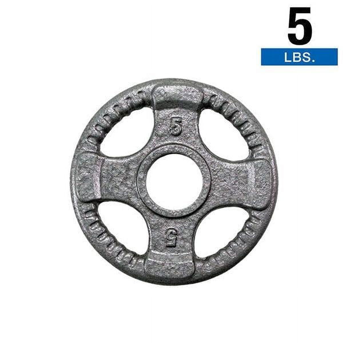 Body-Solid Gray Grip Cast Iron Olympic Plates 2.5, 5, 10, 25, 35, 45 lb.