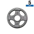 thumbnail image 5 of Body-Solid Gray Grip Cast Iron Olympic Plates 2.5, 5, 10, 25, 35, 45 lb. 25 lb., 5 of 6