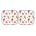 thumbnail image 7 of 2 Piece Car Windshield Sun Shade - Ice Cream Fruit Tart Print Foldable Front Car Window Shades Reflect Sun And Heat For Most Cars, Universal Size, 7 of 7
