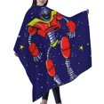 thumbnail image 6 of ZICANCN Hair Cutting Cape for Adults,Cyborg Alien Robot Astronaut Cape Salon Barber Cape for Hair Stylist Shampoo Capes Waterproof , 55x66 Inch, 6 of 7