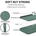 thumbnail image 2 of for iPhone 13 / Mini/Pro/Pro Max Case，Silicone Cases for Women Girly Men Clear Heart Pattern Flexible Protective Cover Shockproof Bumper Cute Shell (Green, Mini), 2 of 8