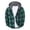 Hoodie Green, variant on Flannel Shirts for Men Hooded Sweater Plaid Long Sleeve with Pocket Cardigan Fashion Fall Top Dad Gifts