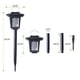 thumbnail image 4 of Lampara matamosquitos solar para jardin Elly decor PA01BK-MMO, 4 of 7