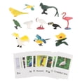 thumbnail image 1 of Montessori Animal Match Language Materials Early Learning Infant Toddlers Animal bird, 1 of 9
