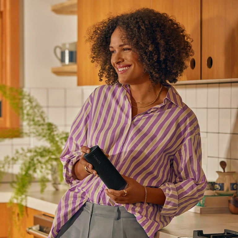 Sonos Roam Portable Waterproof Bluetooth Speaker for Home and