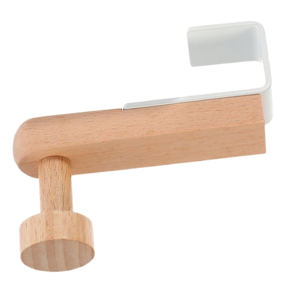 FOMIYES White Iron Door Hook Over Door Hanger Durable Storage Rack for Coats Hats and Towels