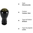 thumbnail image 2 of Perilla de cambio de marchas Universal ZHAOCHENG color negro para automóvil automática/manual de 5 velocidades aleación de aluminio, 2 of 3