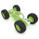 thumbnail image 3 of Coche de control remoto a escala 1:12, juguete de transformación verde, coche acrobático con tracción en las 4 ruedas y doble cara, 3 of 8