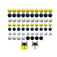 thumbnail image 2 of Cuentas de silicona BLESIY 70x perlas espaciadoras duraderas pulseras para mujeres, 2 of 8