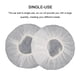 thumbnail image 4 of Cateissary 100 piezas almohadillas para los oídos auriculares almohadillas a prueba de polvo auriculares almohadillas elásticas de un solo fundas Relojes inteligentes Blanco, 4 of 6