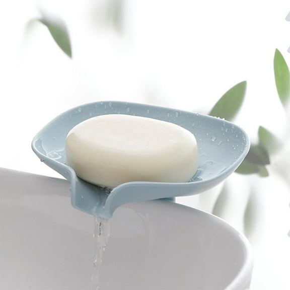 SDJMa Soap Dish with Drain, Self Draining Soap Holder Tray for Shower Bathroom Kitchen