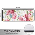 thumbnail image 5 of Kitchen Rugs Sets Of 2,Pioneer Flower Floral Print Pattern Anti Fatigue Kitchen Mat Rugs Non Slip Washable,Decorative Kitchen Floor Mats for Kitchen,Sink,Laundry,17"x47"+17"x47", 5 of 5