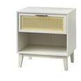 thumbnail image 3 of TMS Watson Single Drawer Nightstand, White, 3 of 6