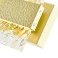 thumbnail image 5 of CWI Lighting Carolina Contemporary Metal Wall Sconce in Gold Leaf, 5 of 5