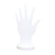 thumbnail image 5 of Maniquí de mano, modelo de joyería, soporte para exhibición de pulseras y collares de madera. blanco, 5 of 9