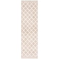 thumbnail image 2 of Safavieh Easy Care Dilara Cross Polyester Machine Washable Runner Rug, Beige/Ivory, 2'3" x 6', 2 of 12